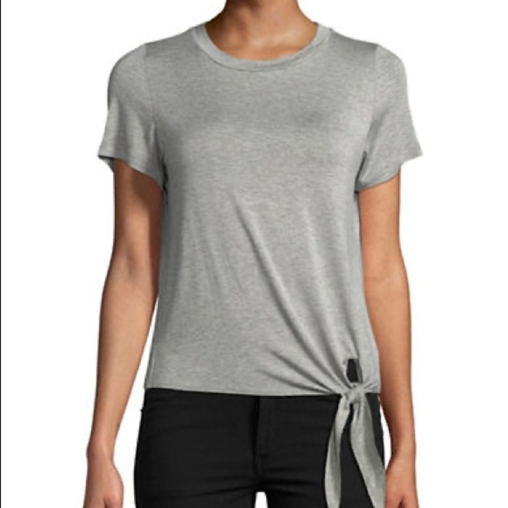 Amour Vert Short Sleeve Tee-GREY-Small